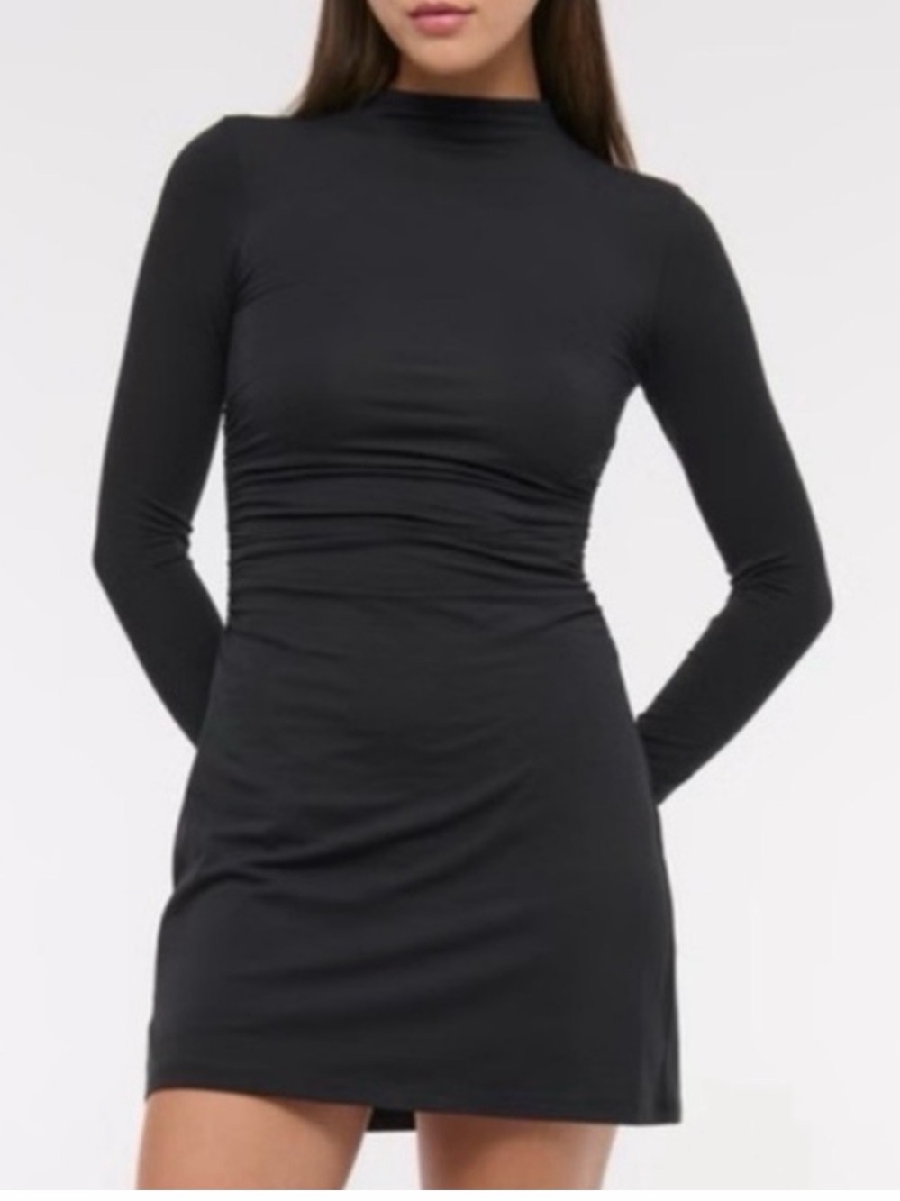 The A+F Paloma Long Sleeve Mini Dress